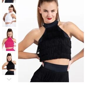Fringe Mock Neck Crop Top
MT9321
Weissman Mixify